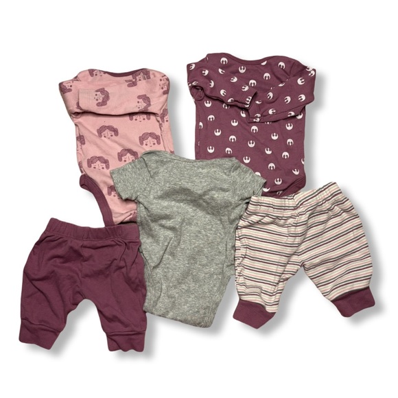 Amazon Essentials Disney Star Wars 6 pieces Size: NB - Picture 3 of 7